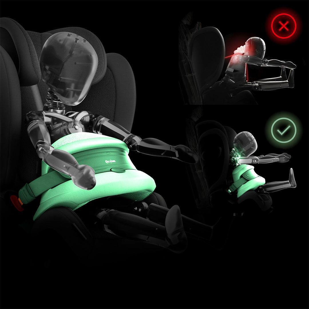CYBEX Pallas G3 Plus i-Size Car Seat - Stone Grey-Car Seats-Stone Grey- | Natural Baby Shower