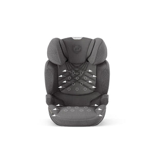 CYBEX Solution T i-Fix Plus Car Seat - Mirage Grey-Car Seats-Mirage Grey- | Natural Baby Shower
