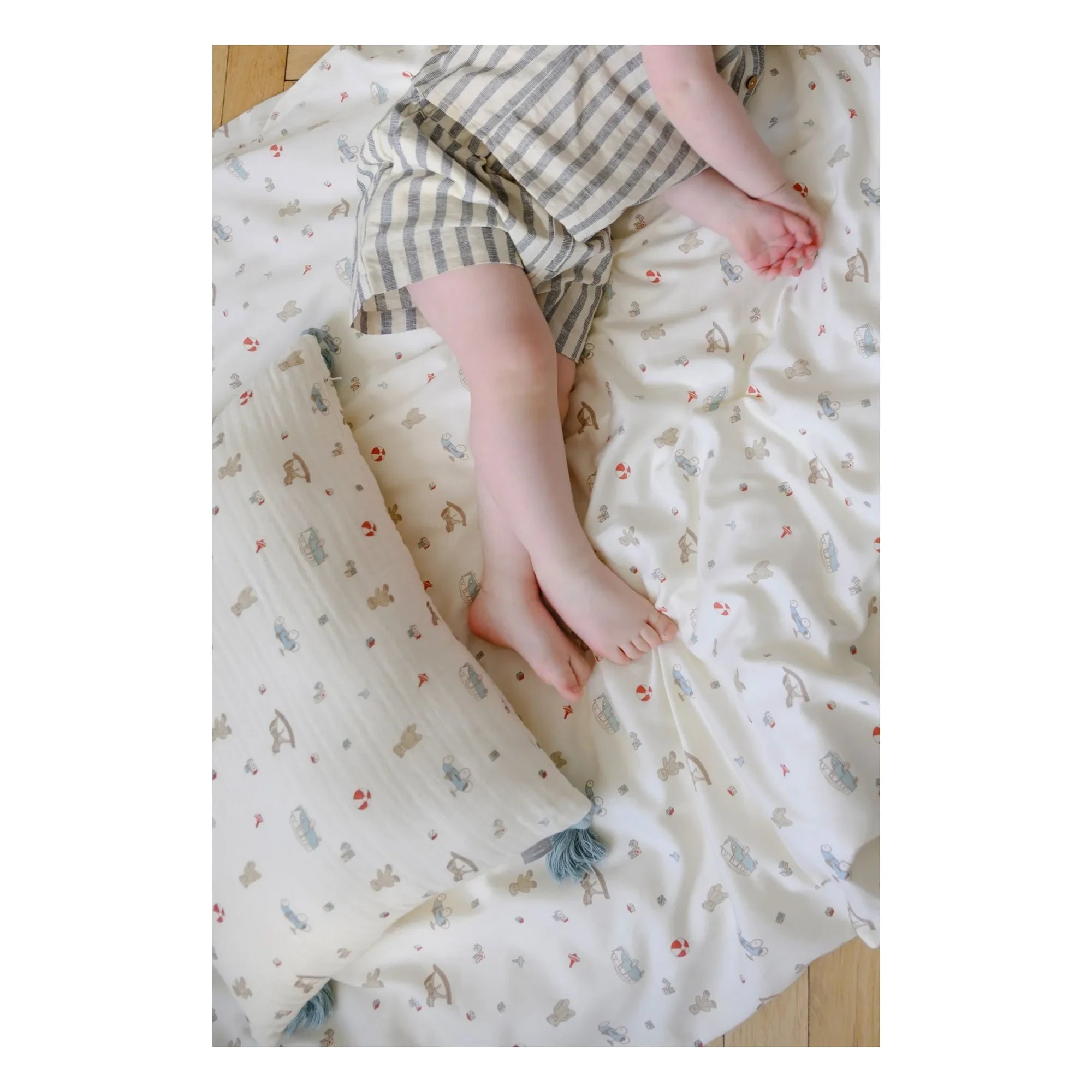 Cam Cam - Vintage Toys Kissen | Beige