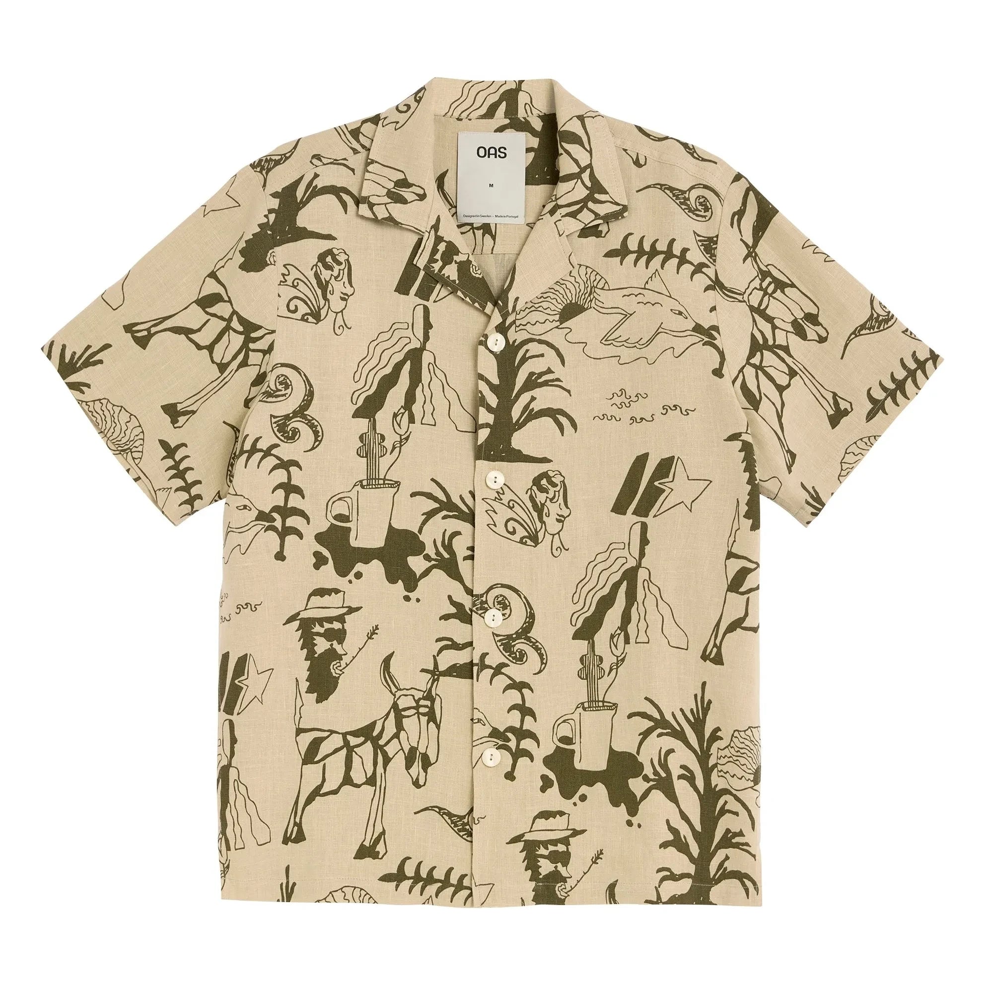 OAS – Poplan Cuba Hemd | Beige