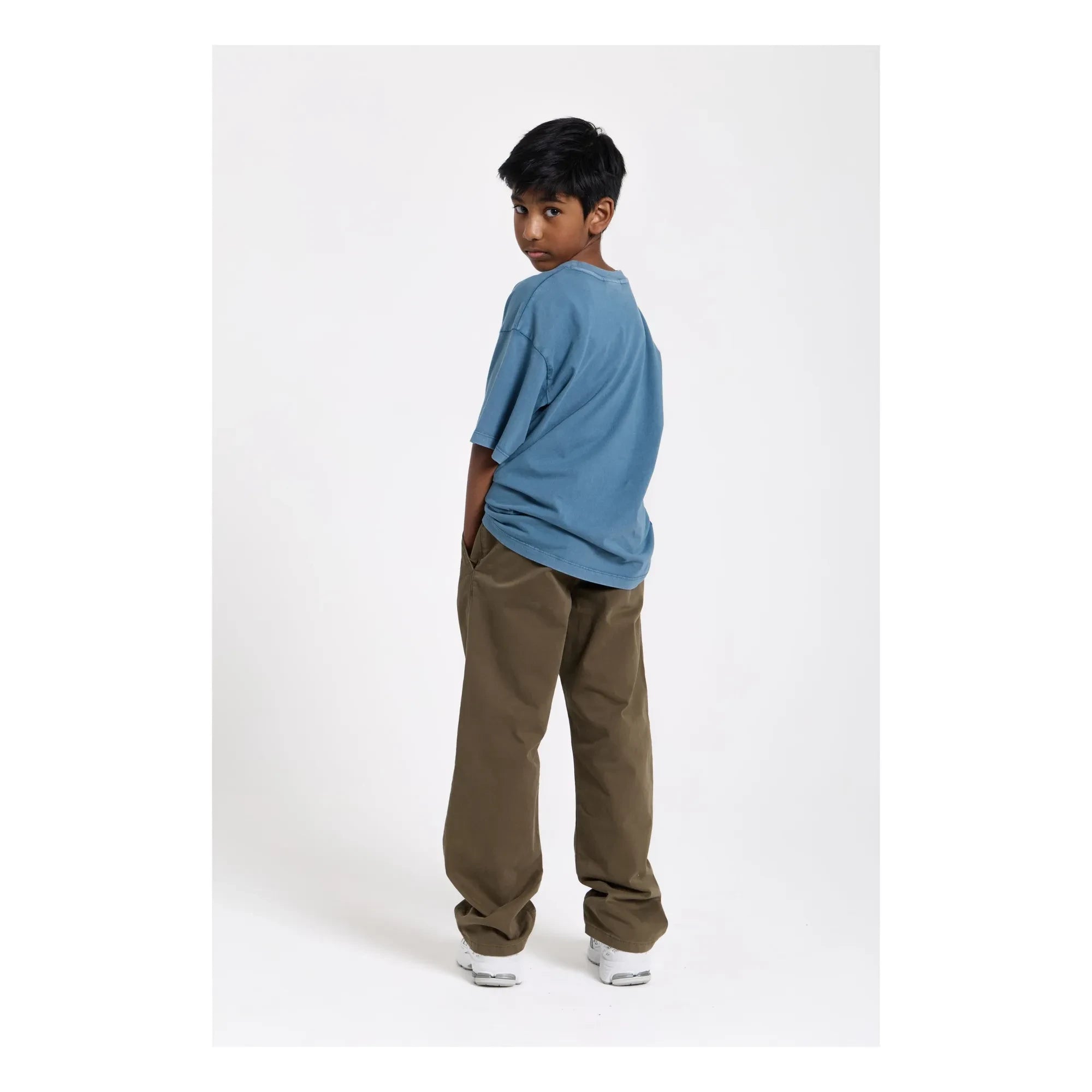 Hundred Pieces - Finn T-Shirt aus Bio-Baumwolle | Blau
