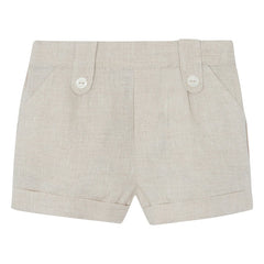 Tartine et Chocolat - Baby Leinen-Shorts | Sand
