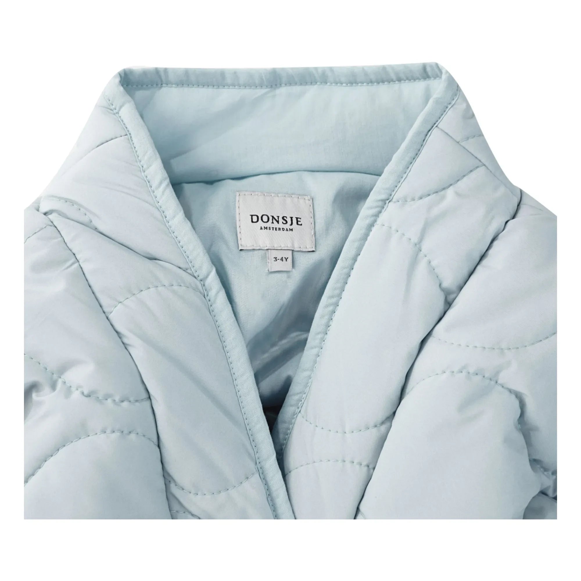 Donsje - Tessane Kapitone-Winterjacke | Hellblau
