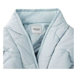 Donsje - Tessane Kapitone-Winterjacke | Hellblau