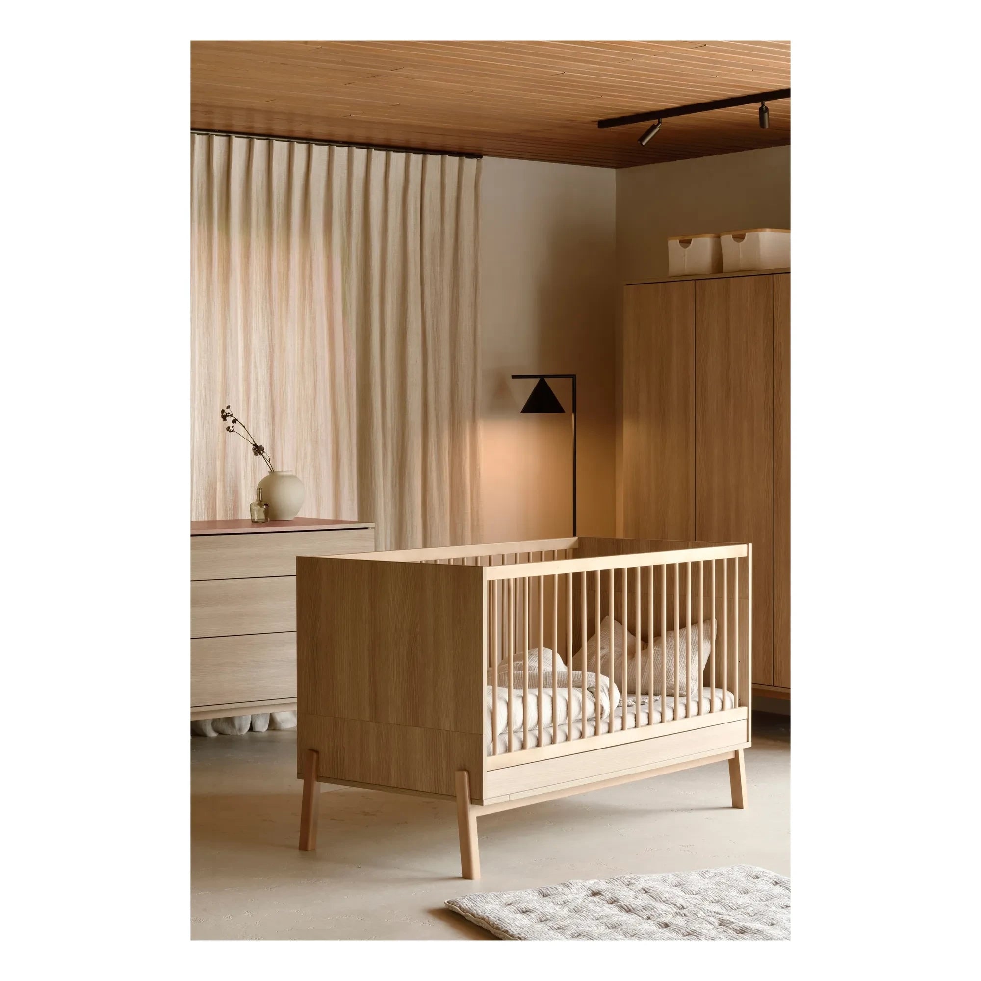 Quax - Ashi Babybett 70x140 cm | Honig