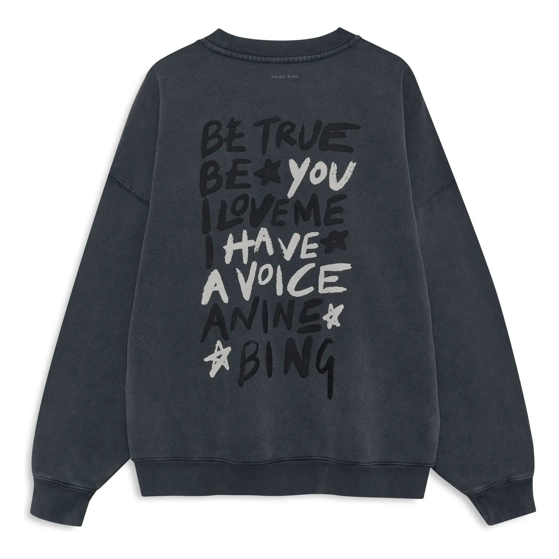 Anine Bing - Miles Empowerment Sweatshirt | Schwarz