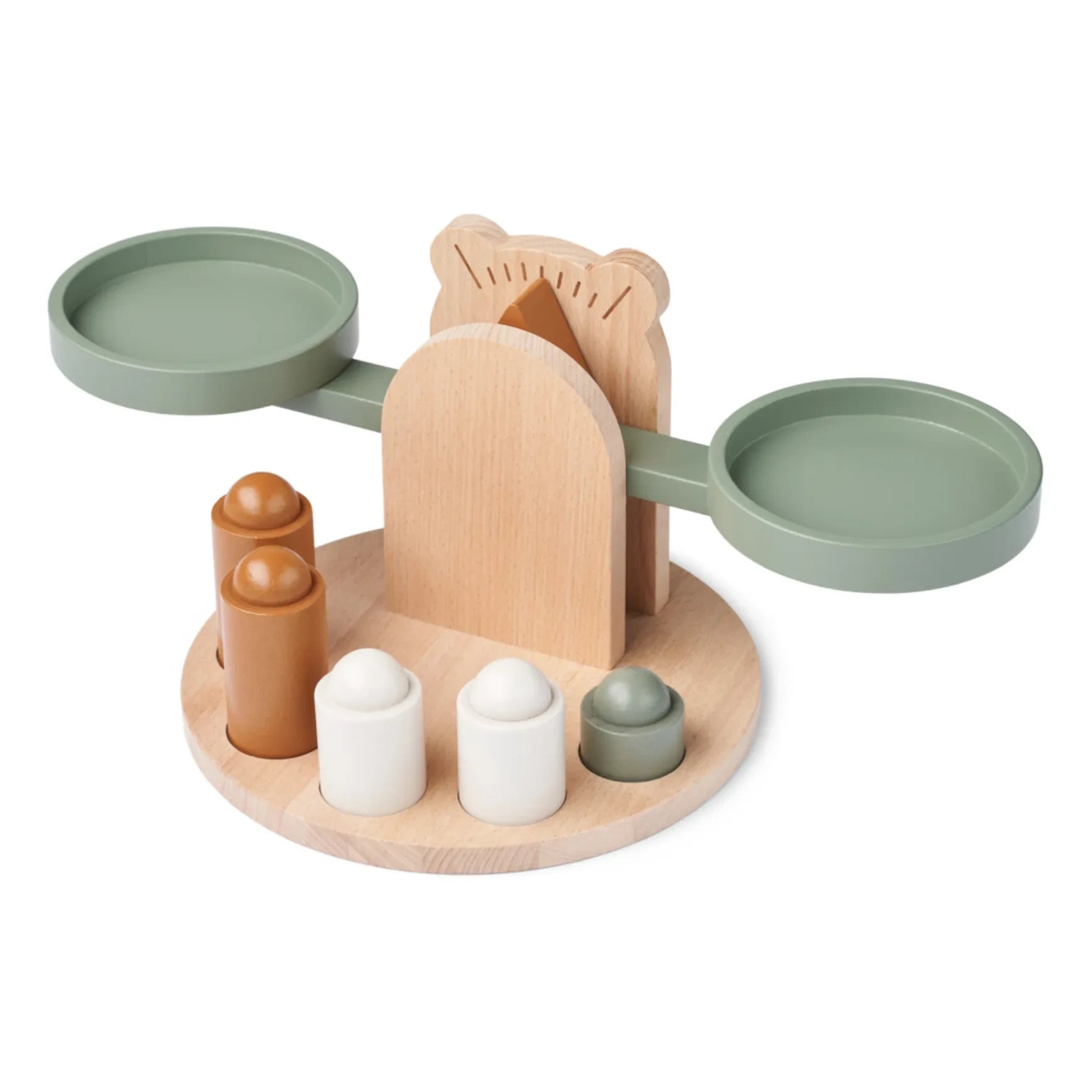Liewood - Ronni Ahşap Terazi | Faune yeşil karışım