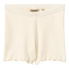 Wheat - Sine Gerippte Bio-Baumwollshorts | Creme