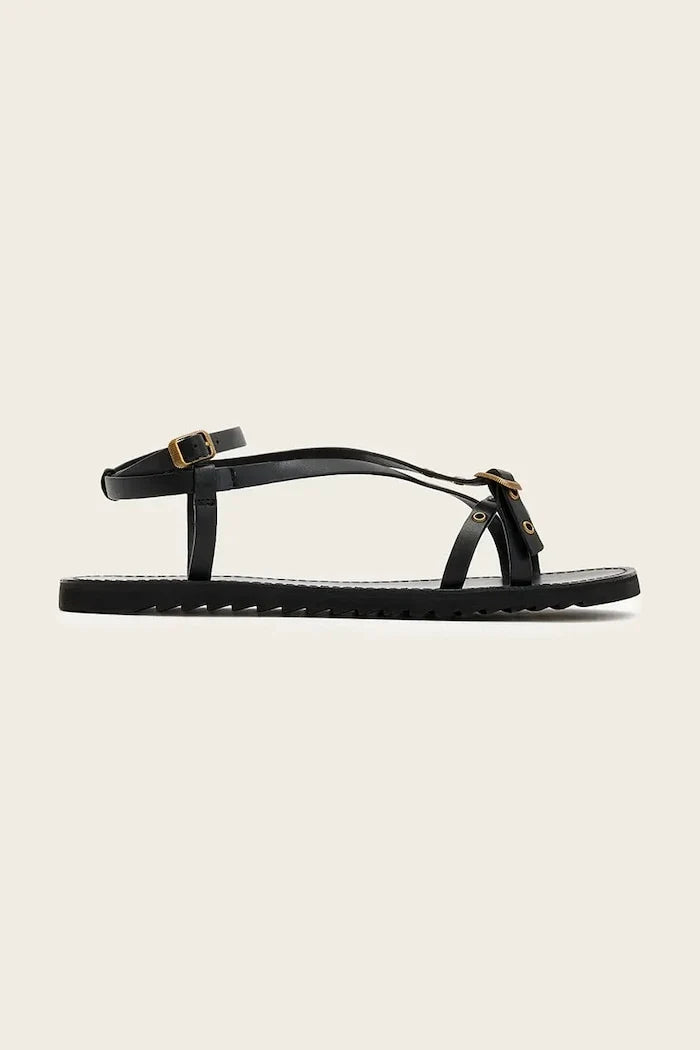 AllSaints kadın deri sandalet Tyla Eyelet Sandal