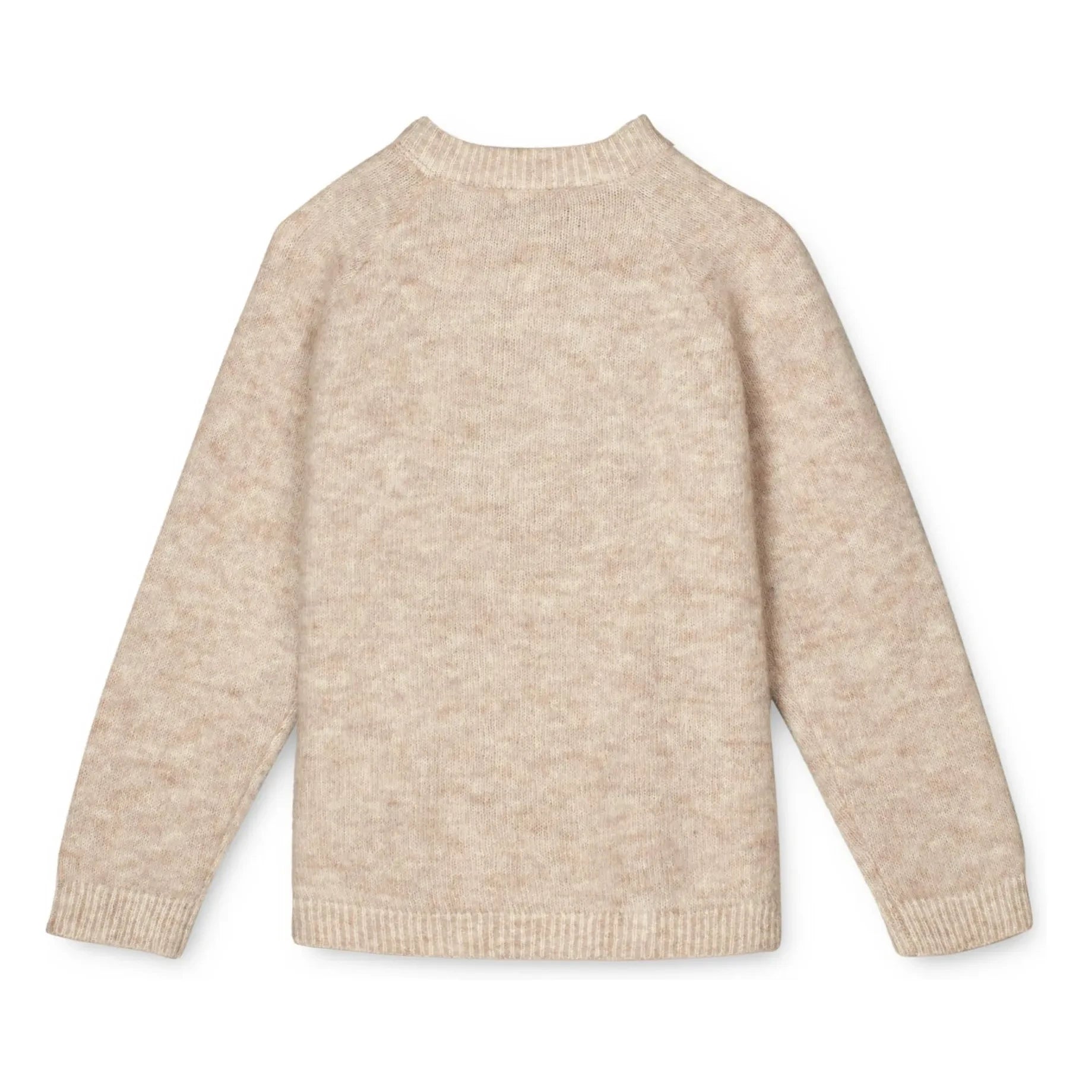 Fliink - Strickjacke aus Wolle und Alpaka | Beige