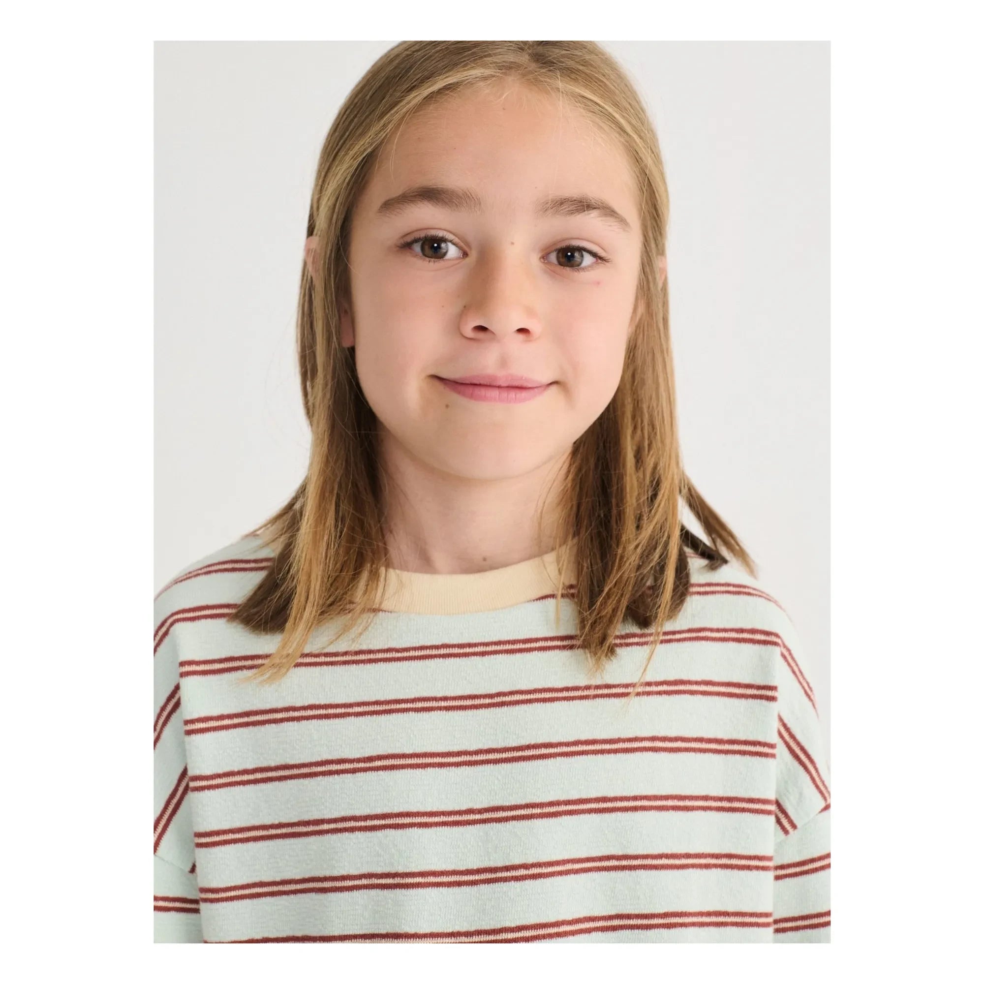 Bobo Choses - Gestreiftes T-Shirt | Hellblau