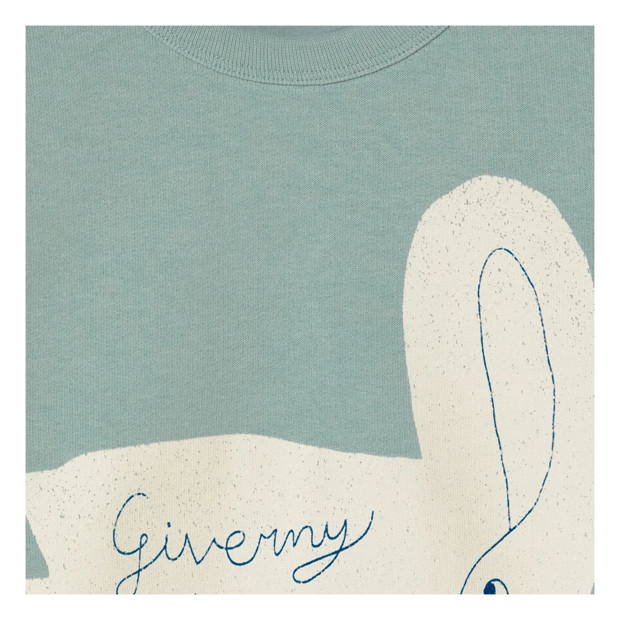 Tinycottons - Swan Sweat Bio-Baumwolle | Graublau