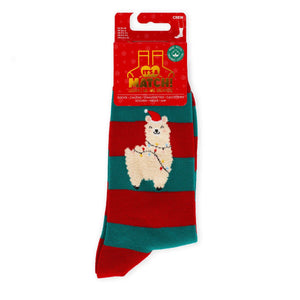 Legami - Weihnachtsstrümpfe Llama Größe 41-47 - Perfekte Passform!