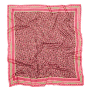 Becksöndergaard - Asfloria Schal aus Seide und Baumwolle | Rosa