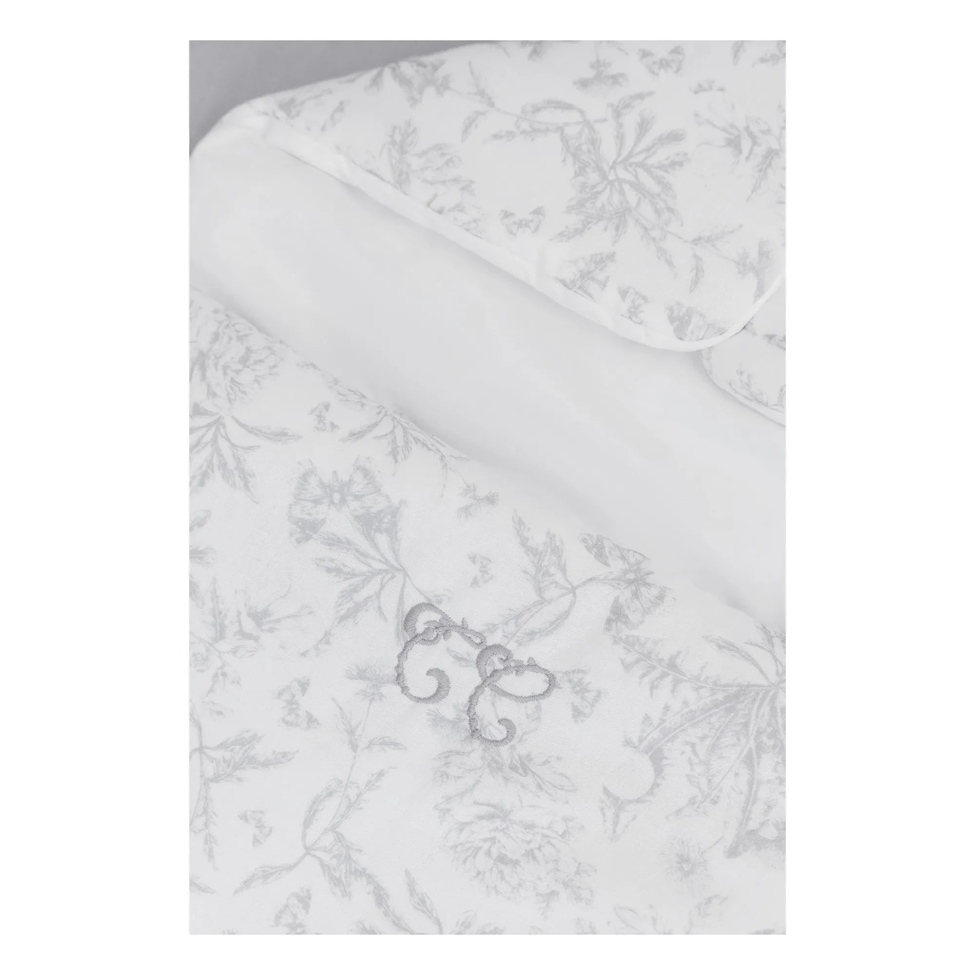 Tartine et Chocolat - Engelsnest Toile de Jouy | Grau