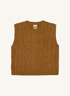 Bonton - Lucia Ärmelloser Pullover | Braun