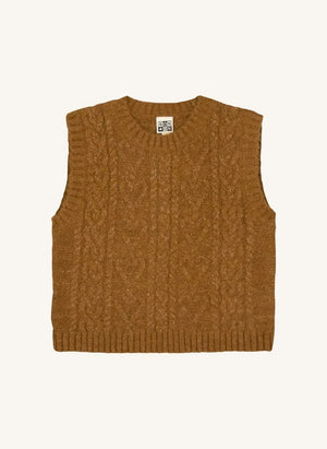 Bonton - Lucia Ärmelloser Pullover | Braun