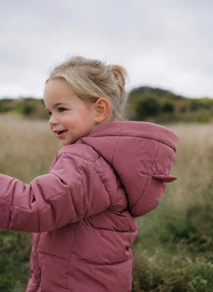 Töastie - Aus recycelten Fasern hergestellter wasserdichter Cloud-Jacke | Staubrosa