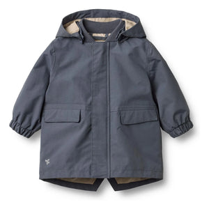 Wheat - Alke Recyceltes Faserparka | Graublau