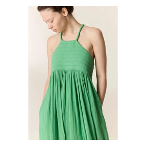 Leon & Harper - Romee Kleid aus Bio-Baumwolle | Wassergrün