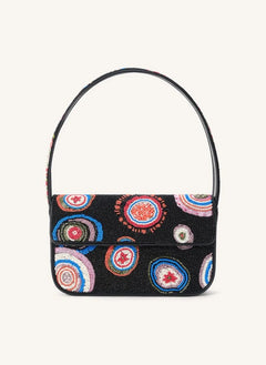 Staud - Tommy Perlen Handtasche | Schwarz