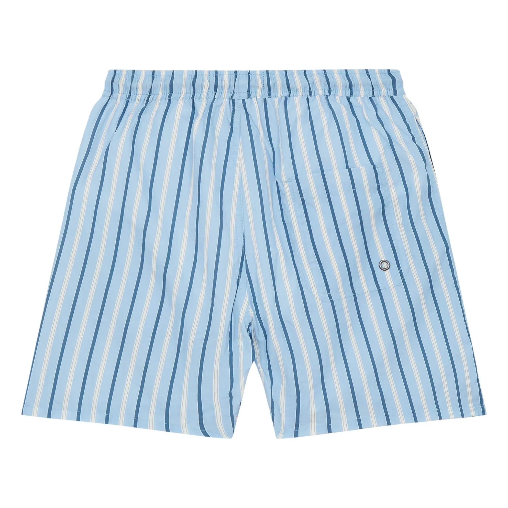 Finger in the nose - Freeboy Gestreifte Badeshorts | Blau