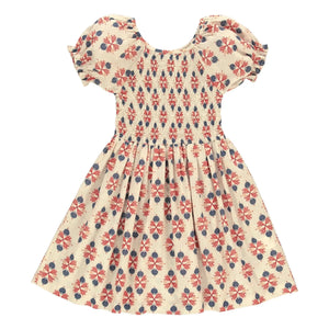 Bebe Organic - Kaia Gerafftes Kleid | Creme