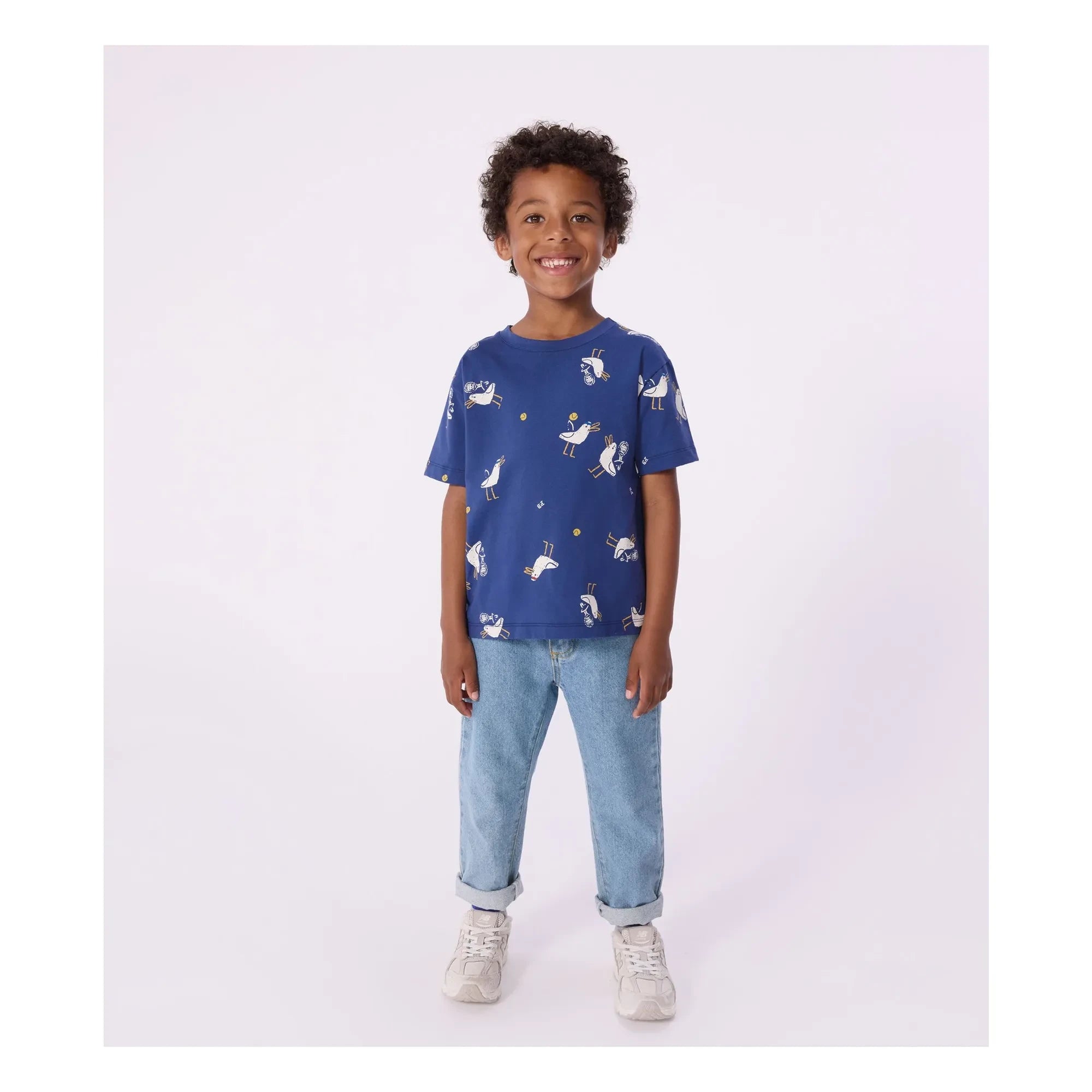 Petit Bateau - Seagull T-Shirt | Dunkelblau