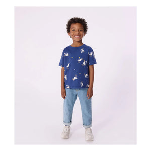 Petit Bateau - Seagull T-Shirt | Dunkelblau