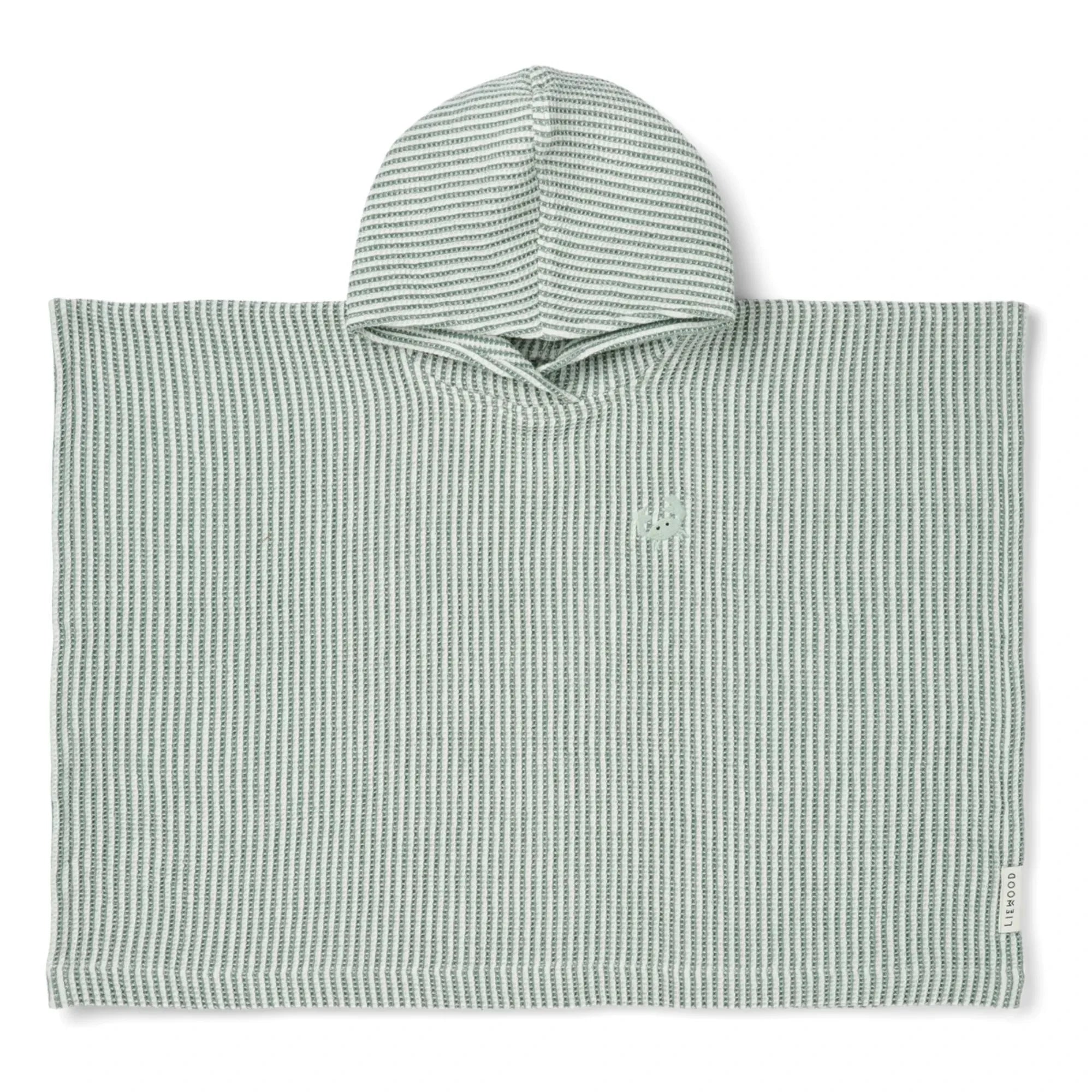 Liewood - Poncho Paco | Y/D gestreift Peppermint/Creme de la creme