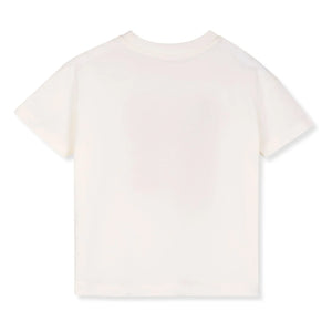 Wynken - Schmetterling Bio-Baumwoll-T-Shirt | Ecru
