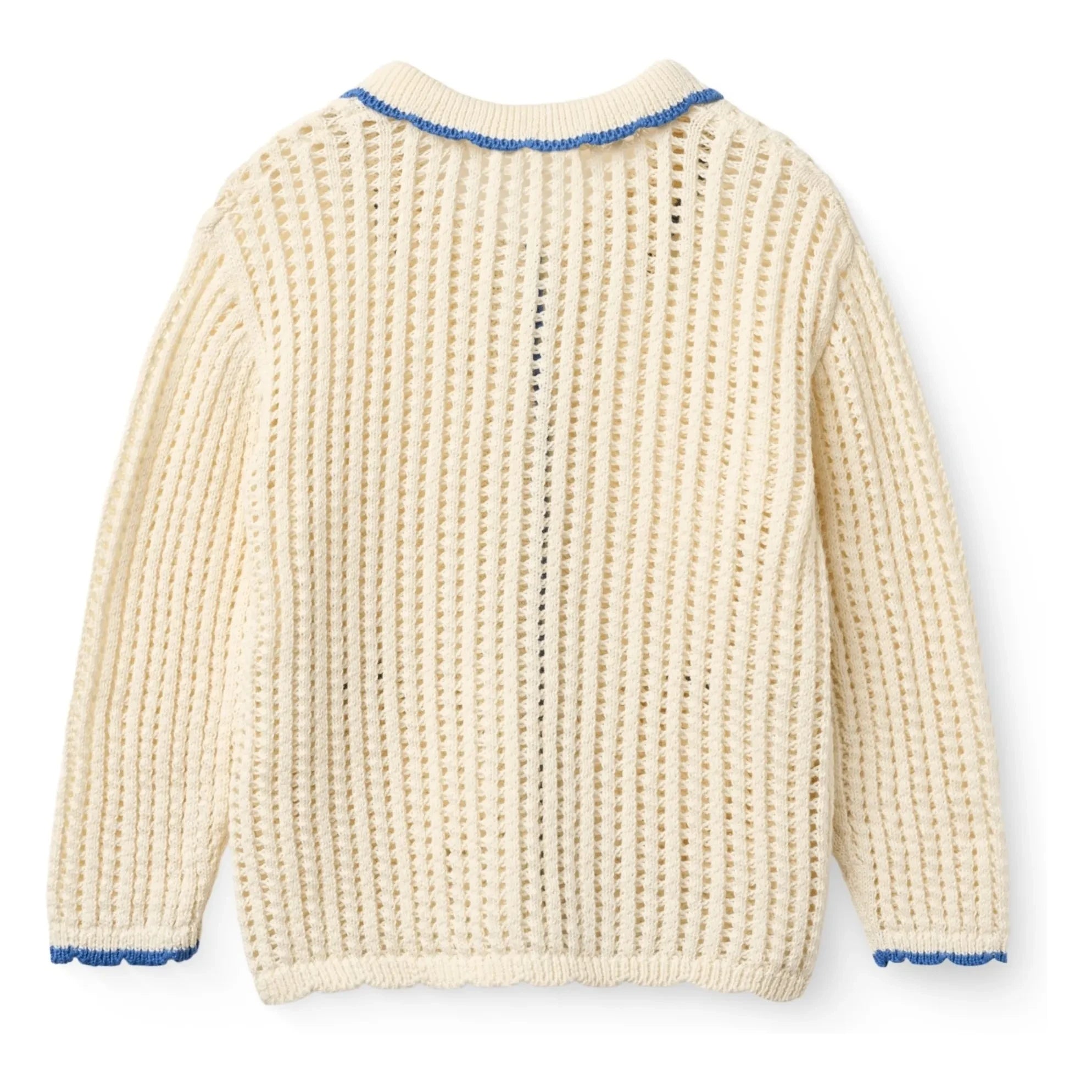 Copenhagen Colors – Strickjacke aus Bio-Baumwolle | Creme