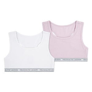 Ralph Lauren - 2'li Polo Ralph Lauren Spor Sütyeni | Beyaz