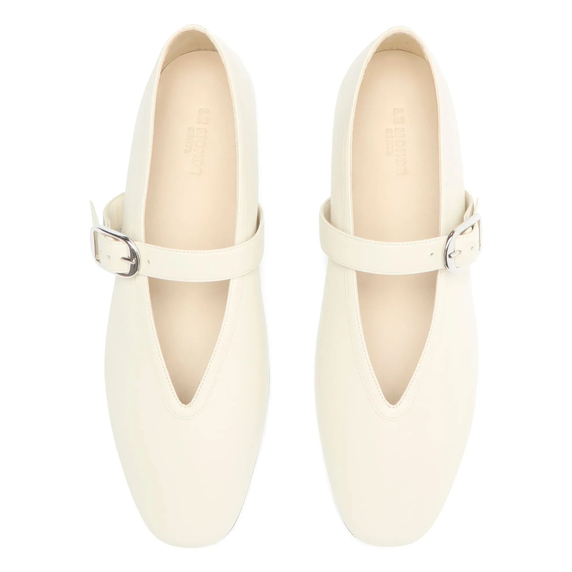 Le Monde Beryl – Ballerinas Stella Leder | Ecru