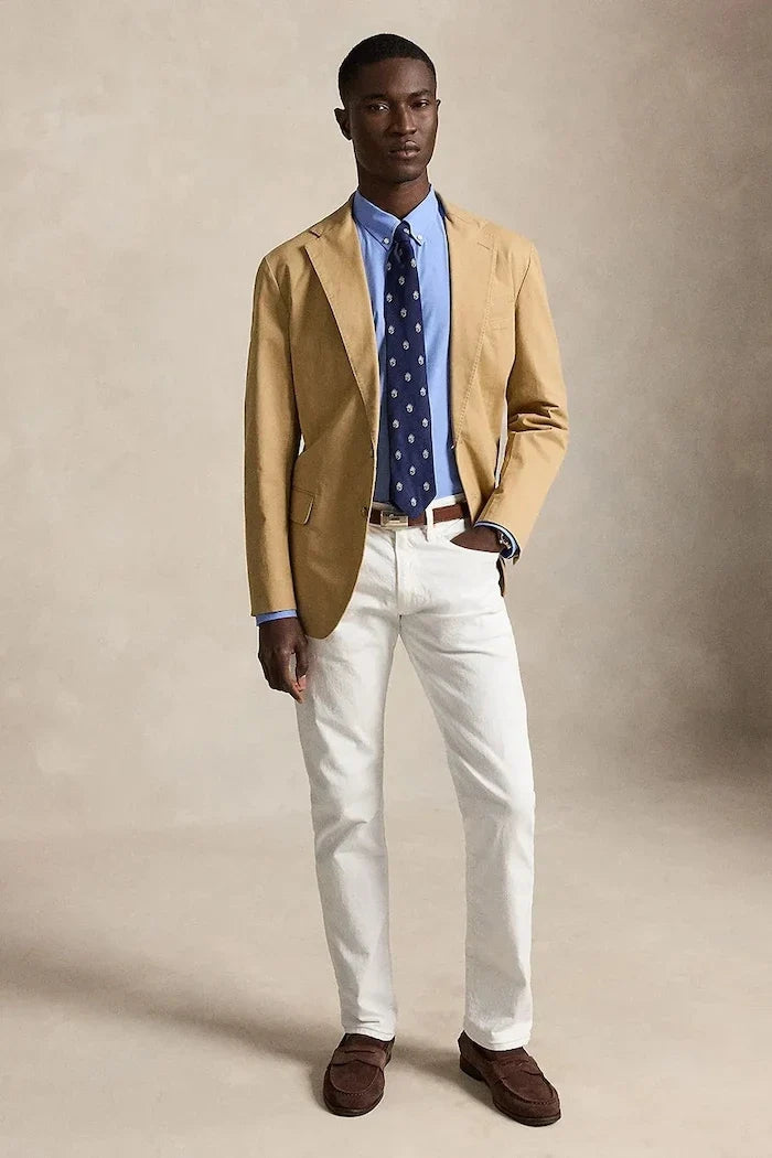 Polo Ralph Lauren erkek pamuklu elastanlı gömlek
