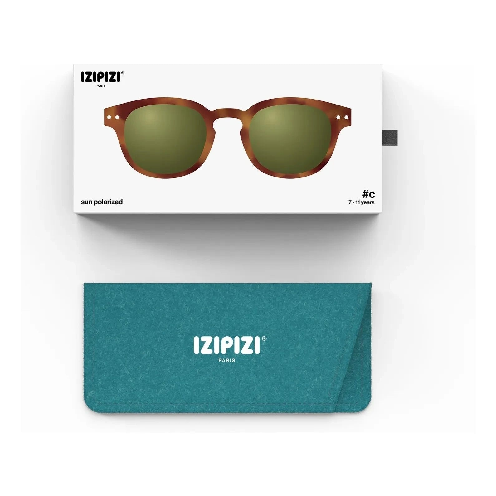 IZIPIZI - Sonnenbrille #C Junior | Braun