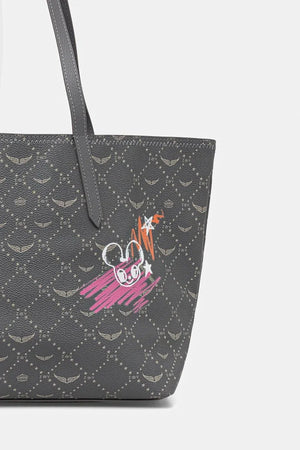 Zadig&Voltaire Kadın Sahte Deri Alışveriş Çantası Z SHOPPER MONOGRAM TAG