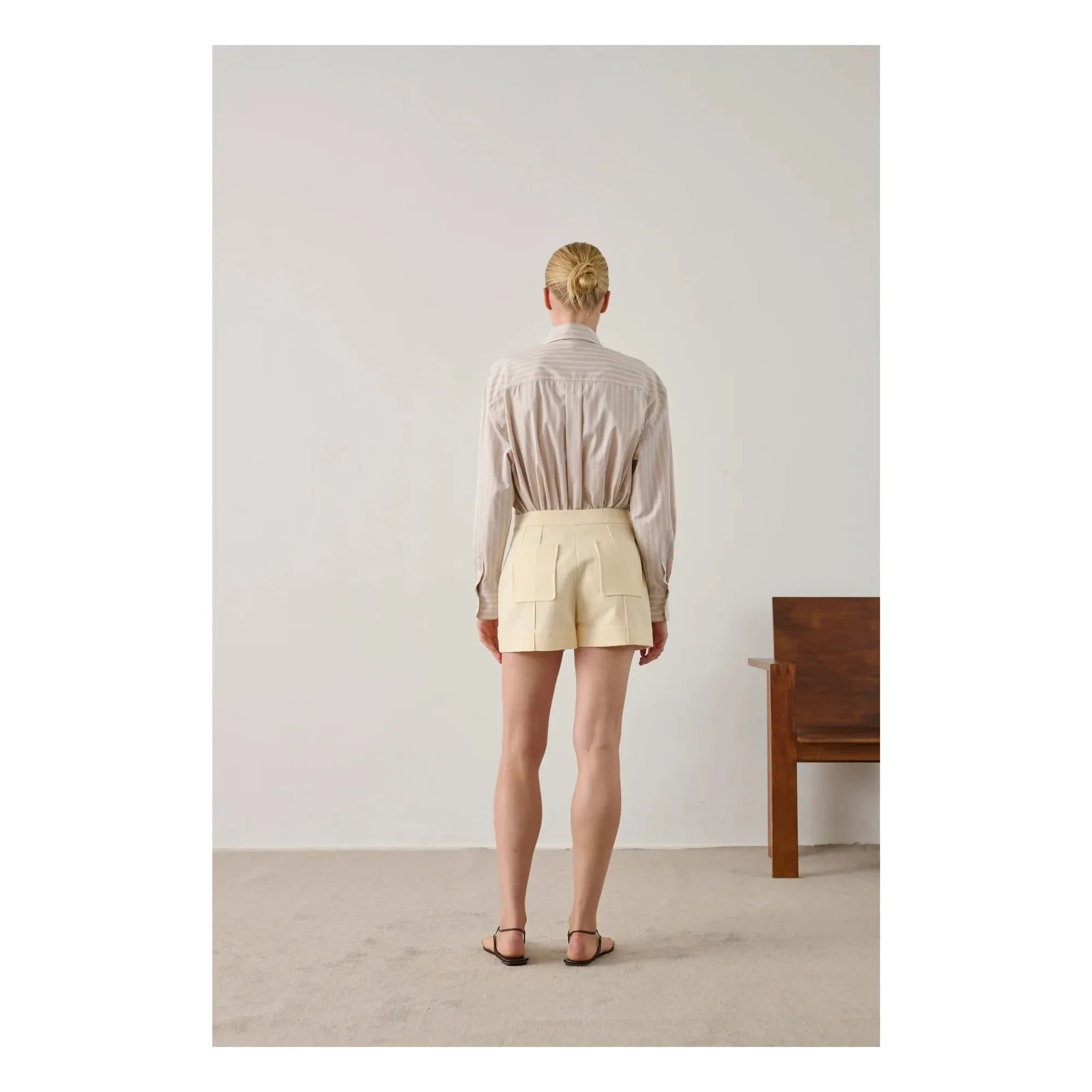 Soeur - Baumwoll-Hover-Shorts | Creme
