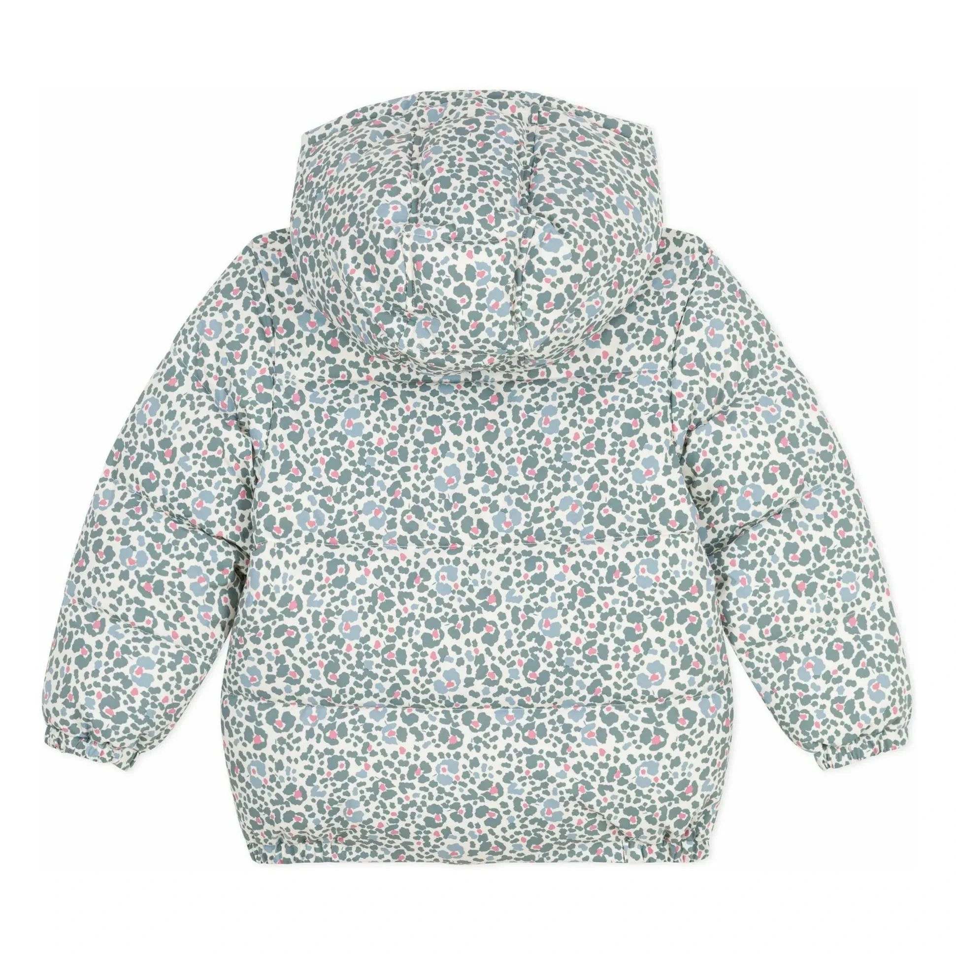 Petit Bateau - Steppjacke mit Blumenmuster | Ecru