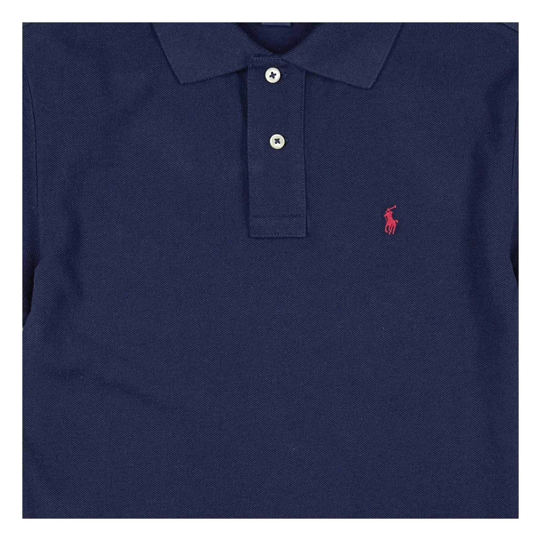 Ralph Lauren - Klassisches Polo mit Maschenmuster | Marineblau
