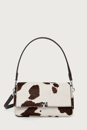 Tory Burch Charlie kadın deri crossbody çanta