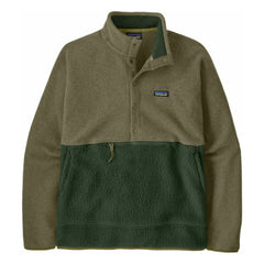 Patagonia – Retro Pile Fleece Halber Reißverschluss aus recycelten Fasern | Khaki