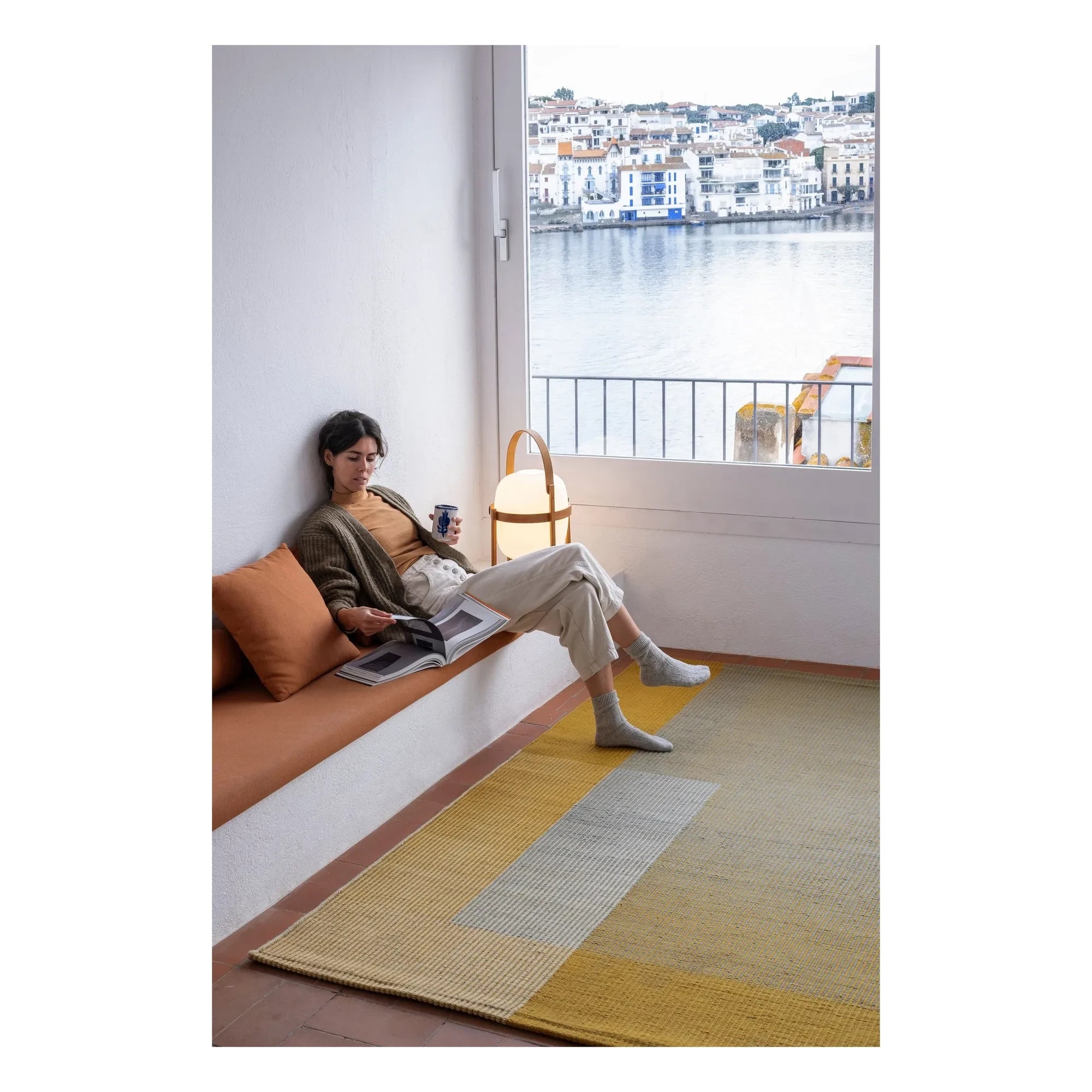 Nanimarquina - Haze 1 Teppich | Gelb