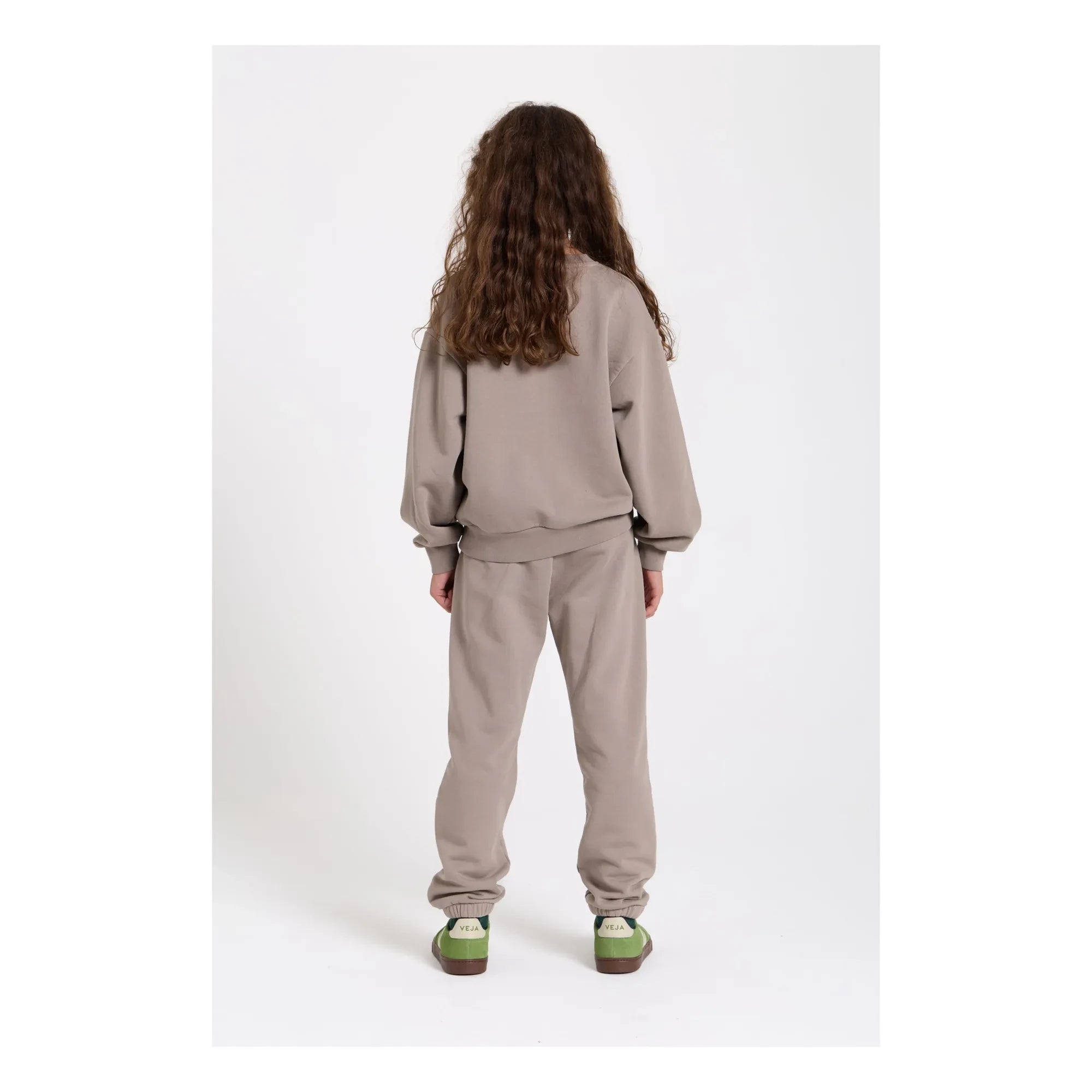 Smallable Kid - Maia Sweatshirt aus Bio-Baumwolle | Graues Taupe