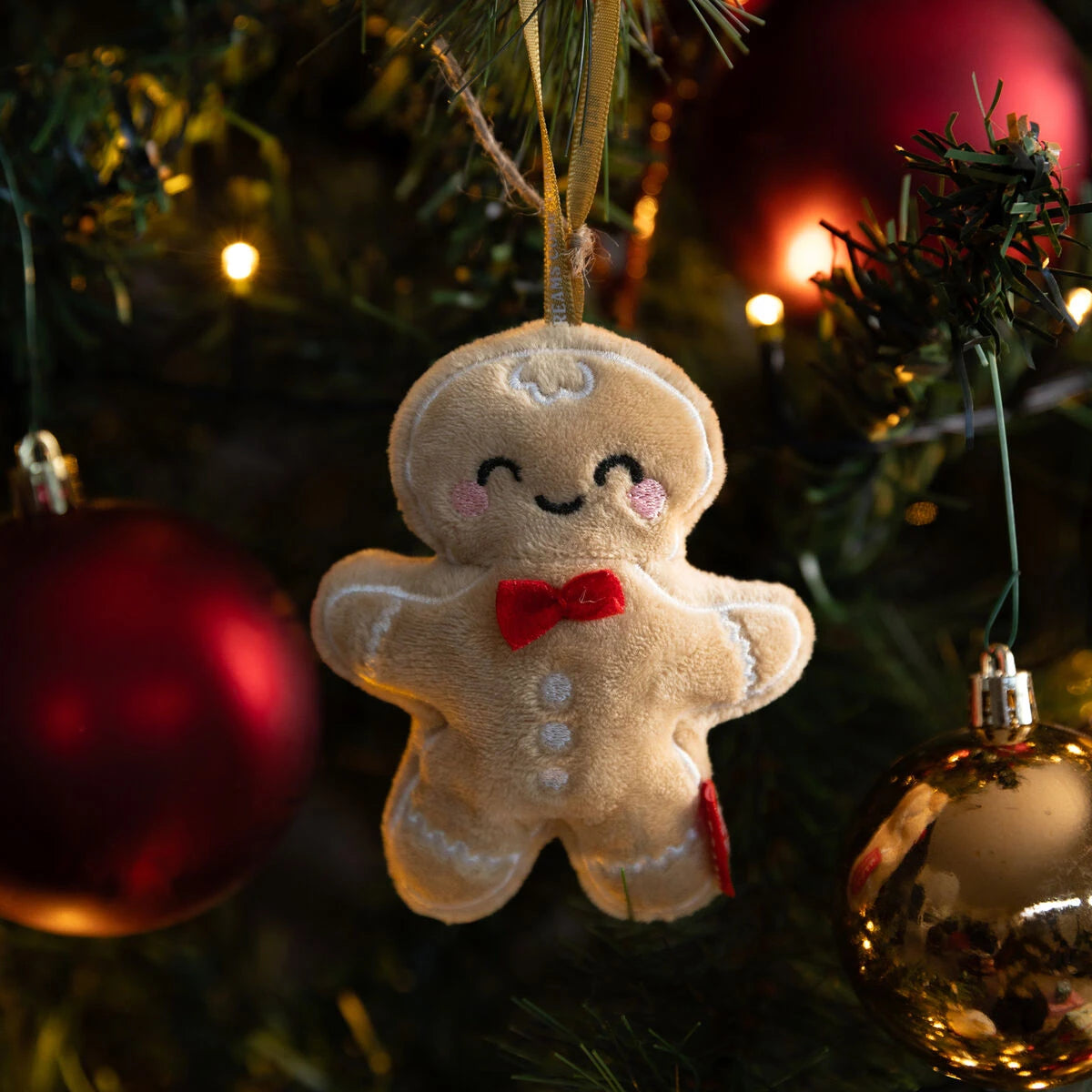 Legami - Plüschspielzeug Weihnachtsdekoration - Lebkuchen - Oh-Oh-Ohrnaments
