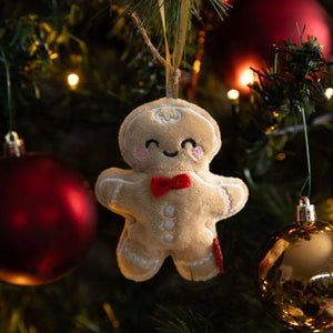 Legami - Plüschspielzeug Weihnachtsdekoration - Lebkuchen - Oh-Oh-Ohrnaments