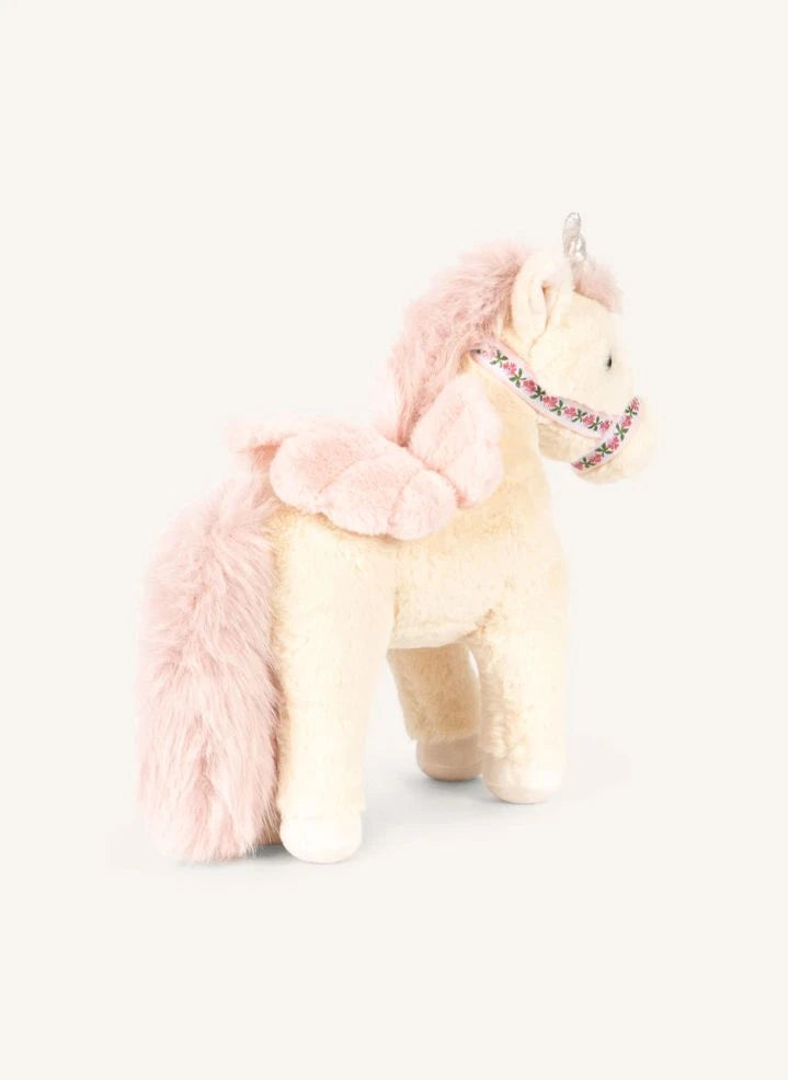 Konges Sløjd - Unicorn Peluş Oyuncak | Beyaz