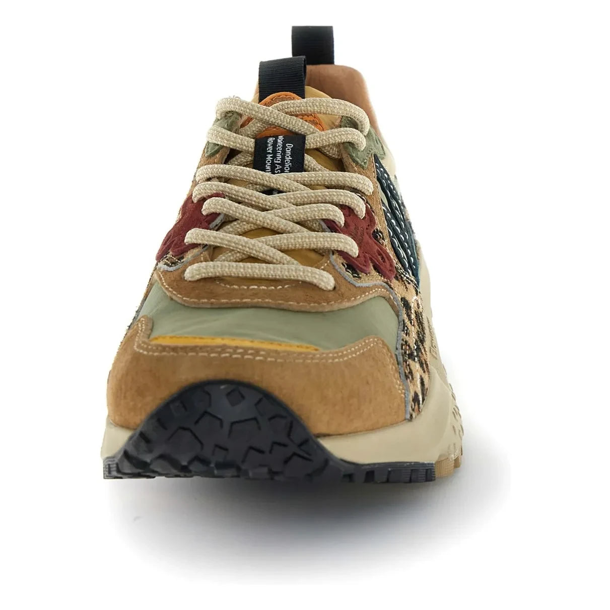 Flower Mountain – Solin Sneaker aus Wildleder und Nylon | Braun
