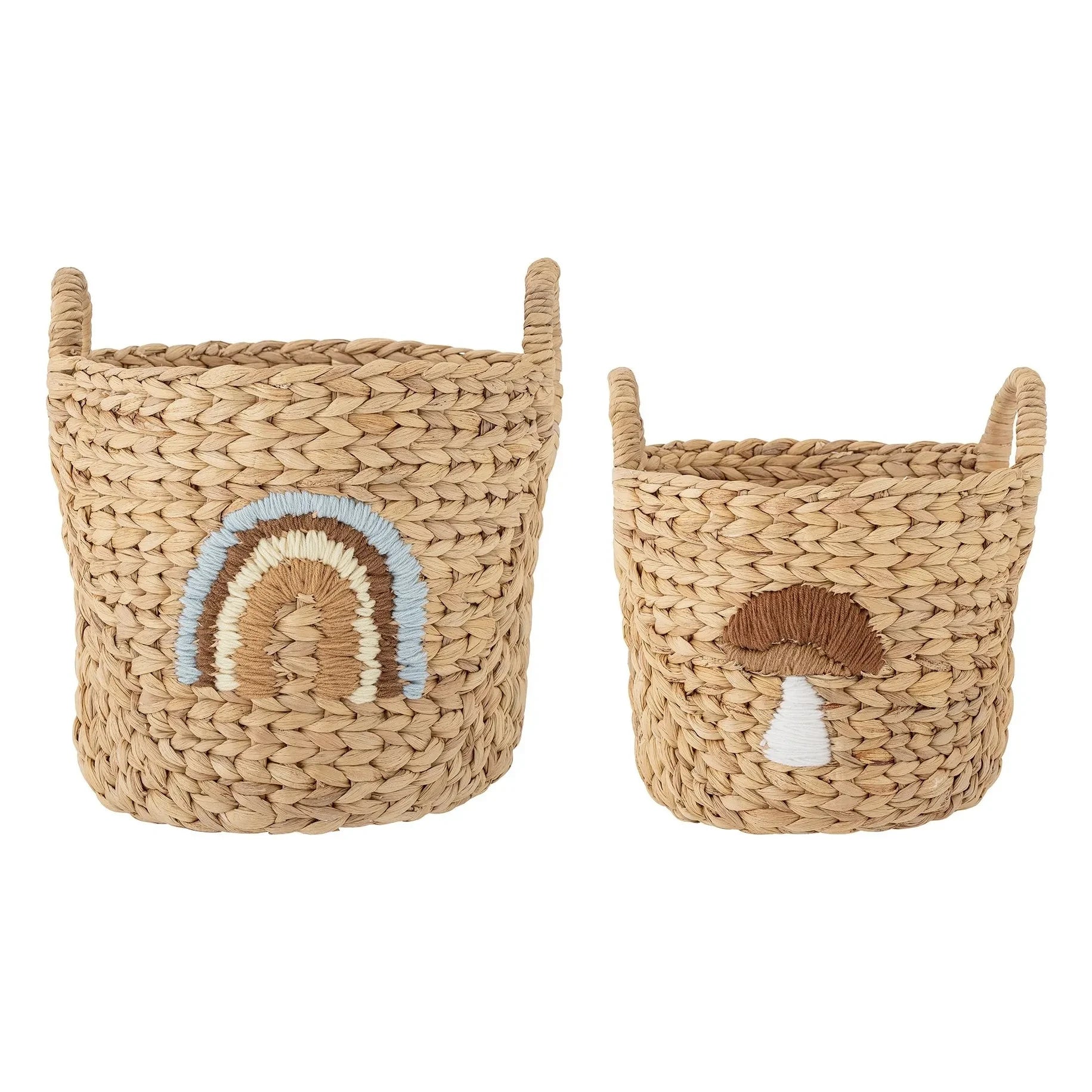 Bloomingville Mini - Agnes Aufbewahrungskörbe - 2er Set | Beige