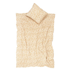 Nobodinoz - Wabi-Sabi Sakura Bettwäsche-Set | Senf